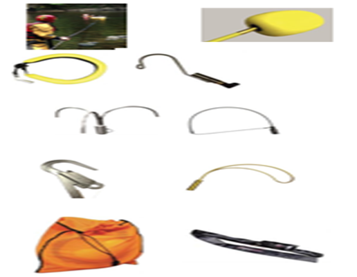 水域救援伸縮桿