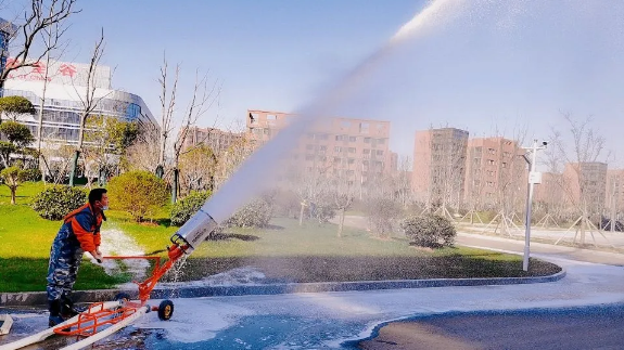 【又見飛雪，飄于智能裝備】手持式、推車式中倍泡沫發生器（兩款）